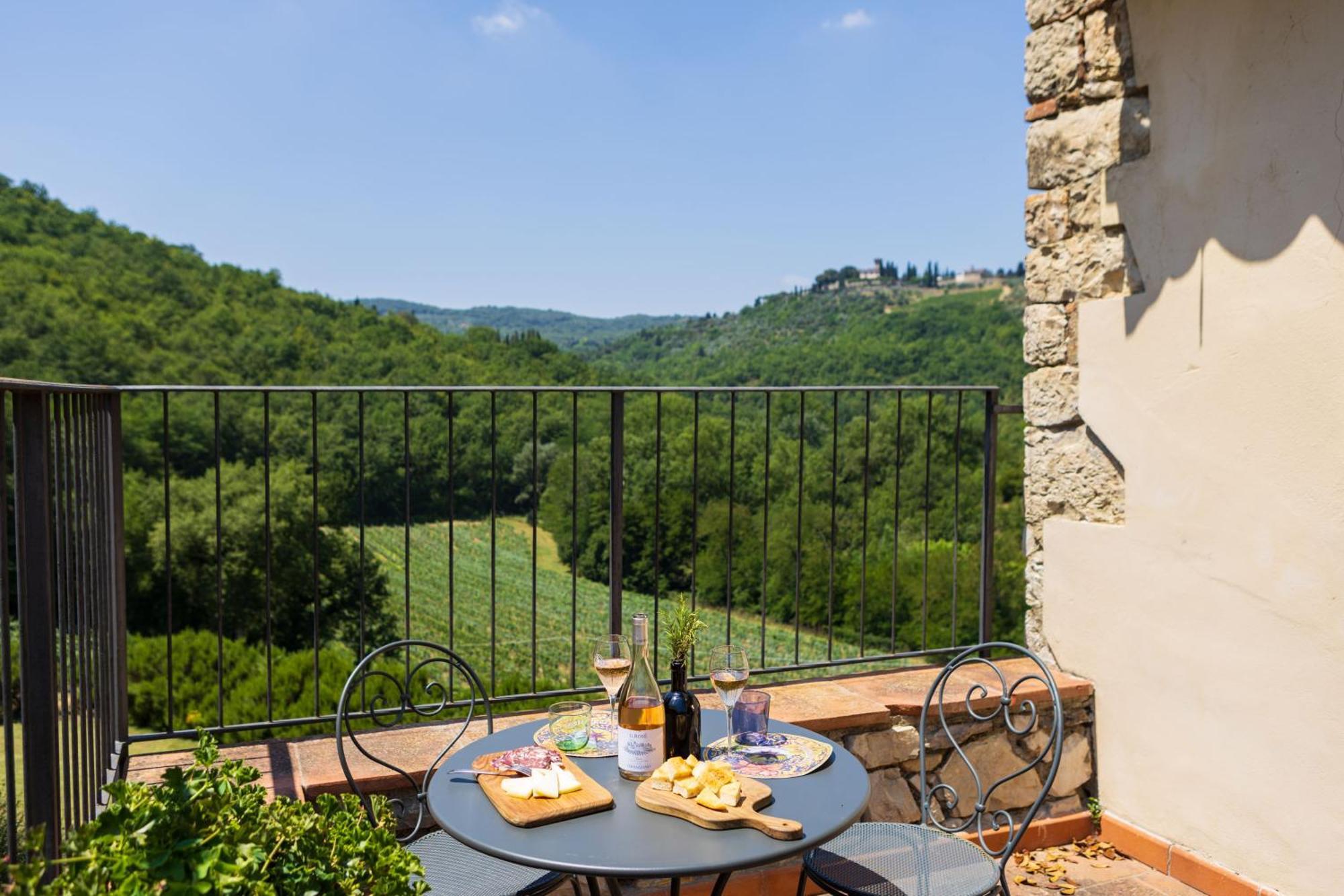 Foresteria Castello Di Verrazzano เกรเว อิน เคียนตี ภายนอก รูปภาพ