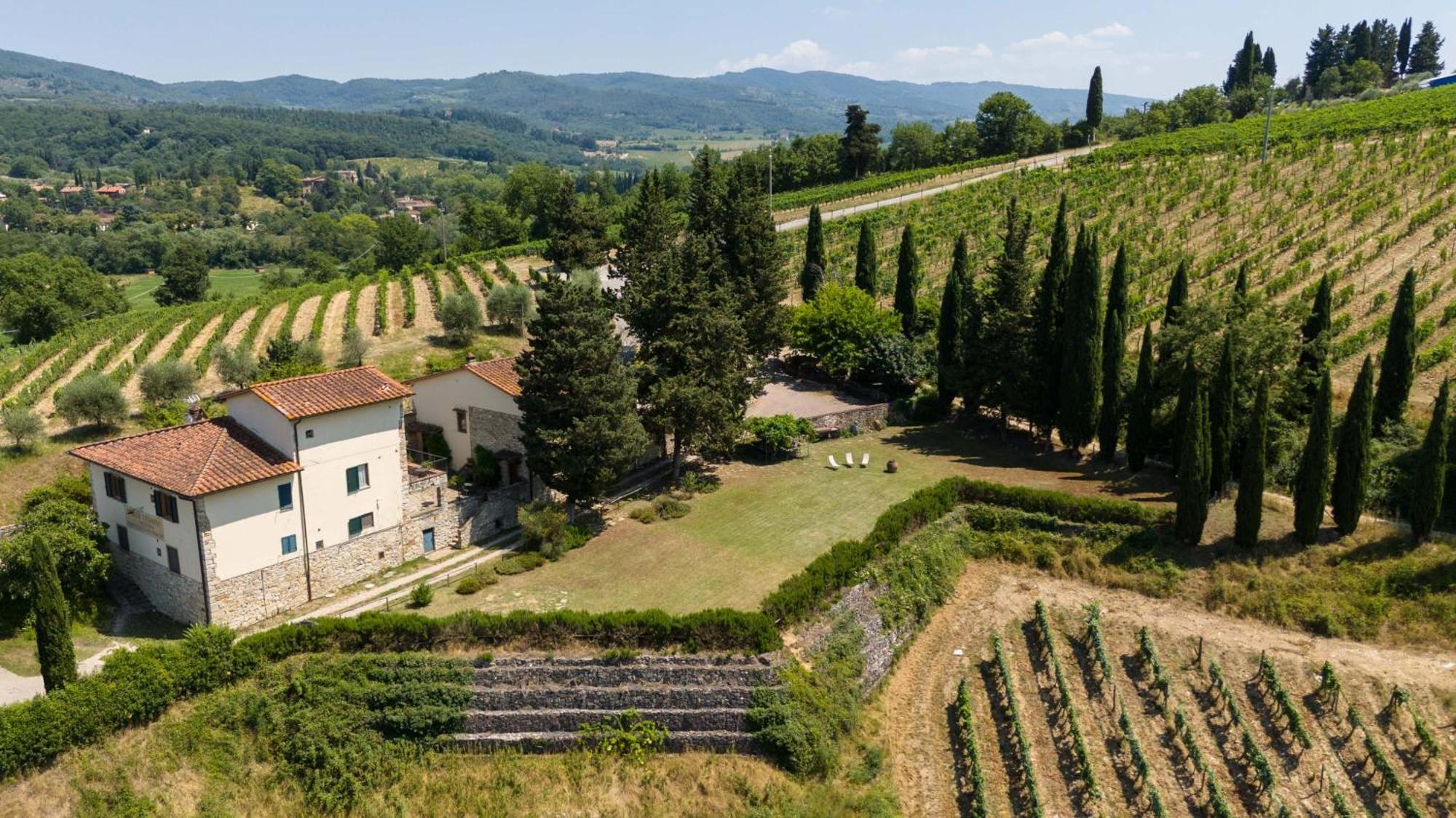 Foresteria Castello Di Verrazzano เกรเว อิน เคียนตี ภายนอก รูปภาพ